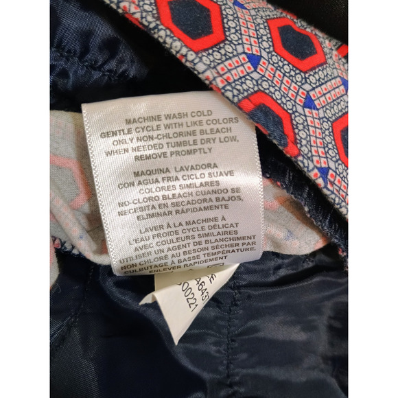 Ellen Tracy Shorts Womens 6 Multicolor Geometric Print Artsy Retro Maximalist - Picture 5 of 6